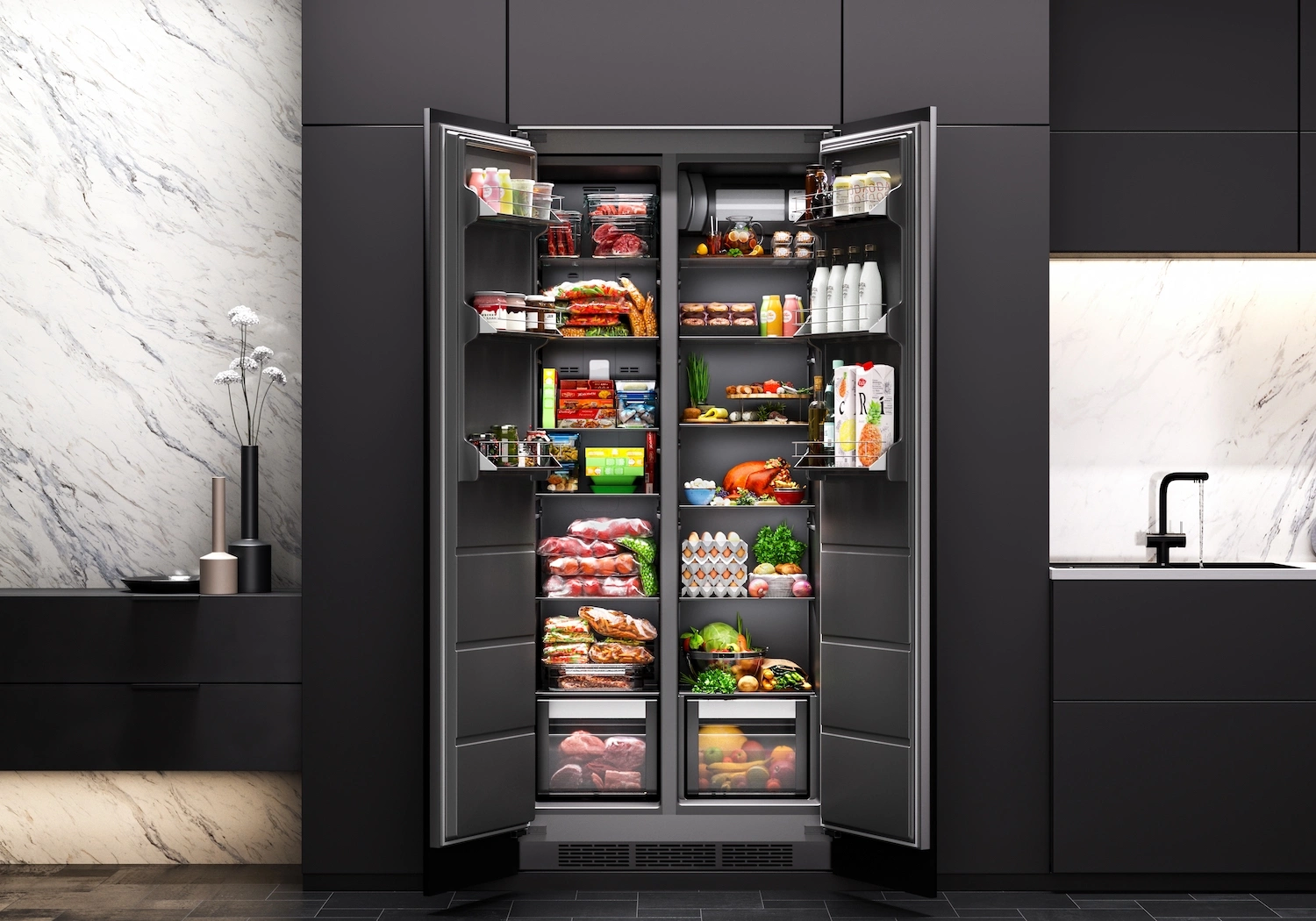 Холодильник Lex LBI400SB, фото 5