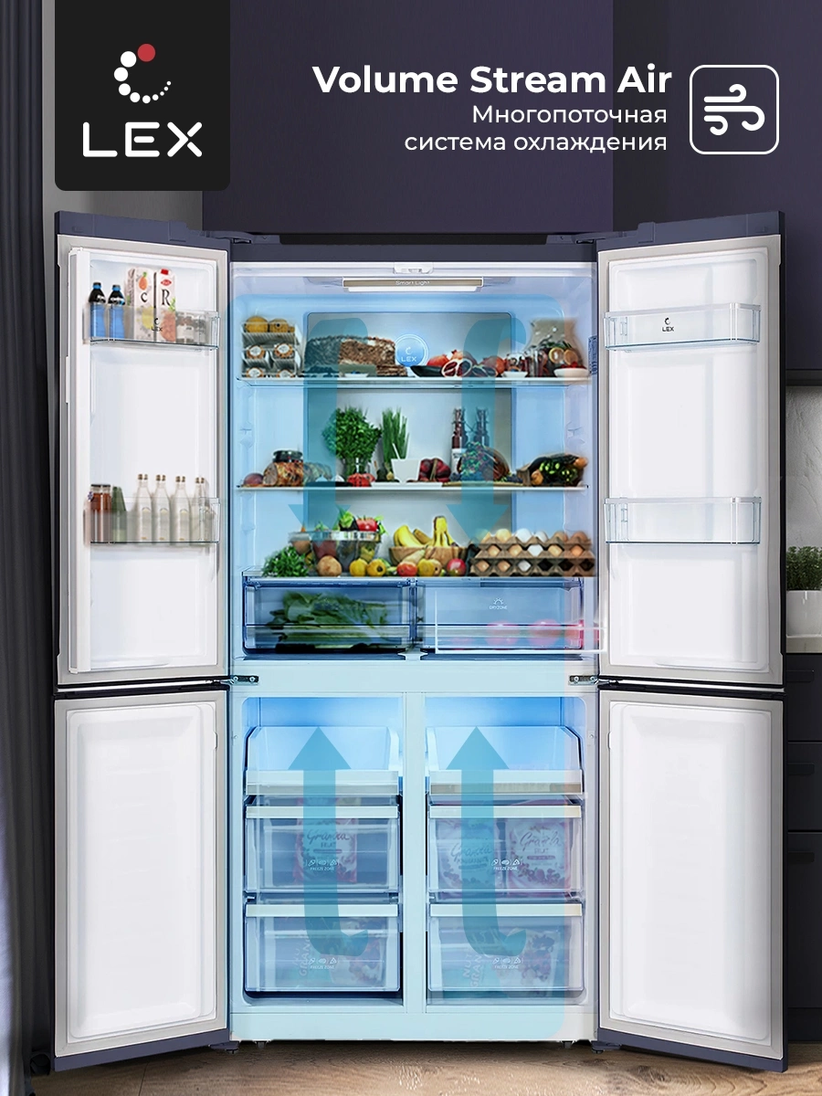 Холодильник Lex LCD505BmID, фото 12