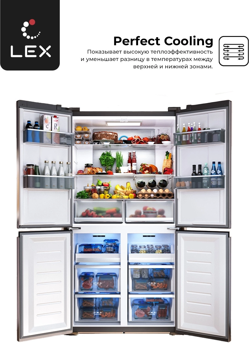 Холодильник Lex LCD505GIGID, фото 11