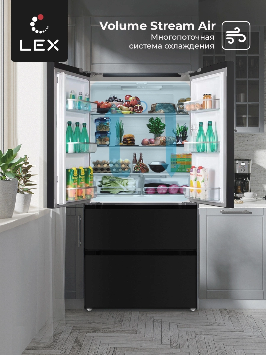 Холодильник Lex LFD575BxID, фото 11