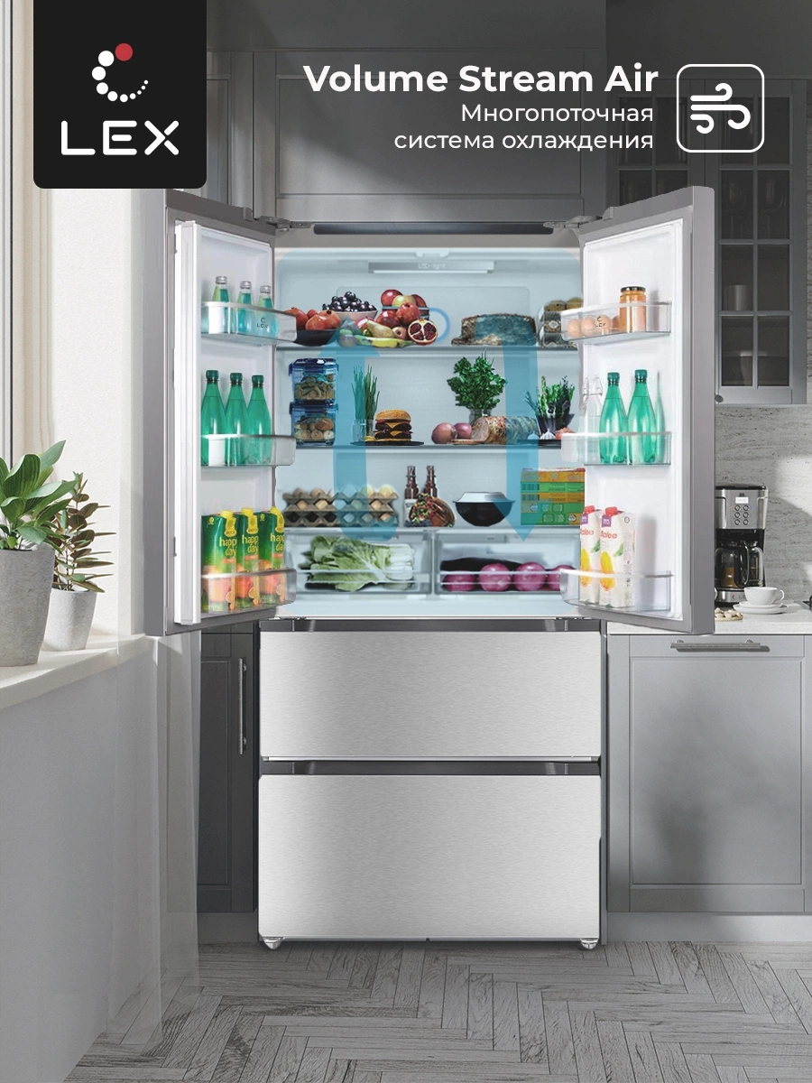Холодильник Lex LFD575IxID, фото 5