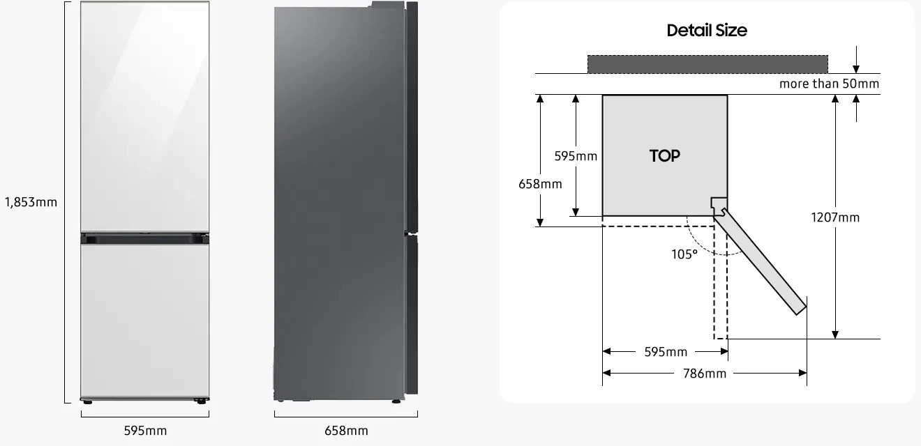 Холодильник Samsung RB34C600ESA/EF, превью предыдущего фото