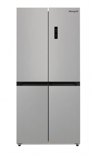 Холодильник Weissgauff WCD 450 Bru Steel Glass NoFrost Inverter