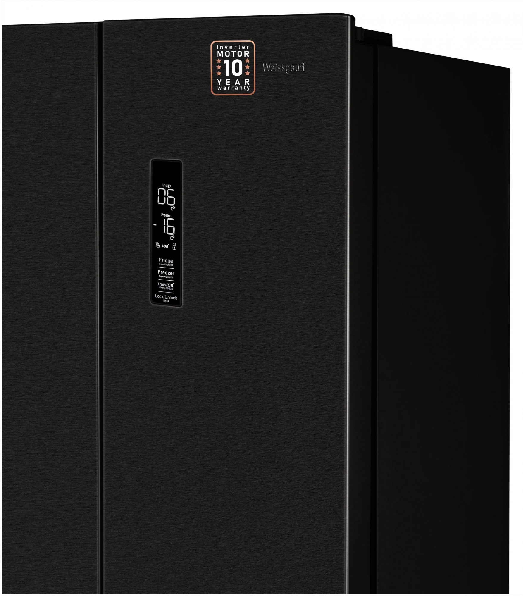 Холодильник Weissgauff WCD 450 XB NoFrost Inverter, фото 8