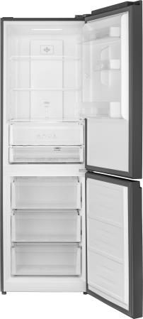 Холодильник WEISSGAUFF WRK 185  INVERTER NO FROST BLACK GLASS, фото 3