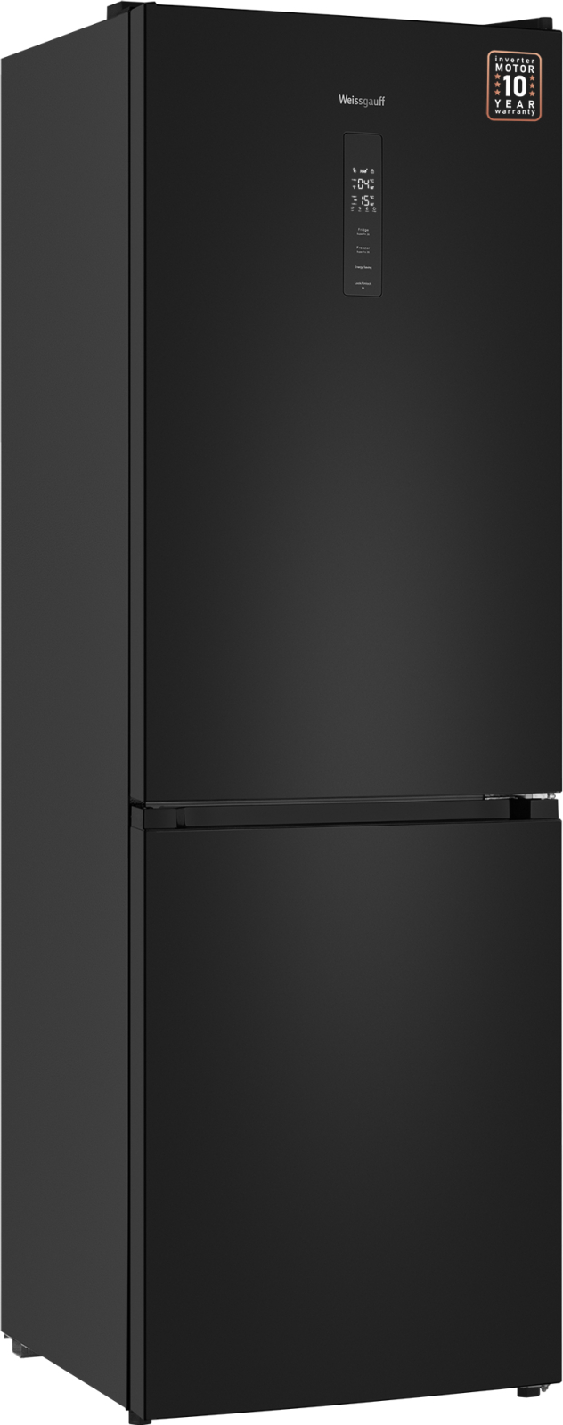 Холодильник Weissgauff WRK 185 Total NoFrost Inverter Black, фото 3