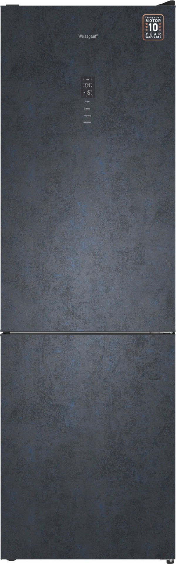 Холодильник Weissgauff WRK 2000 Total NoFrost Inverter Rock Glass