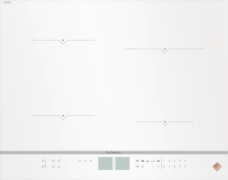 Индукционная варочная панель DE DIETRICH DPI7670W