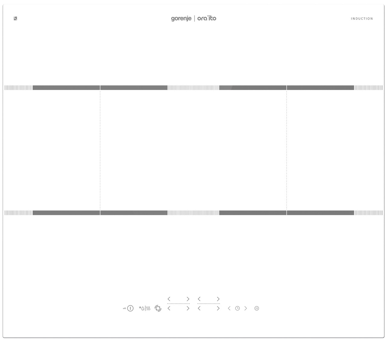 Индукционная варочная панель Gorenje IT646ORAW