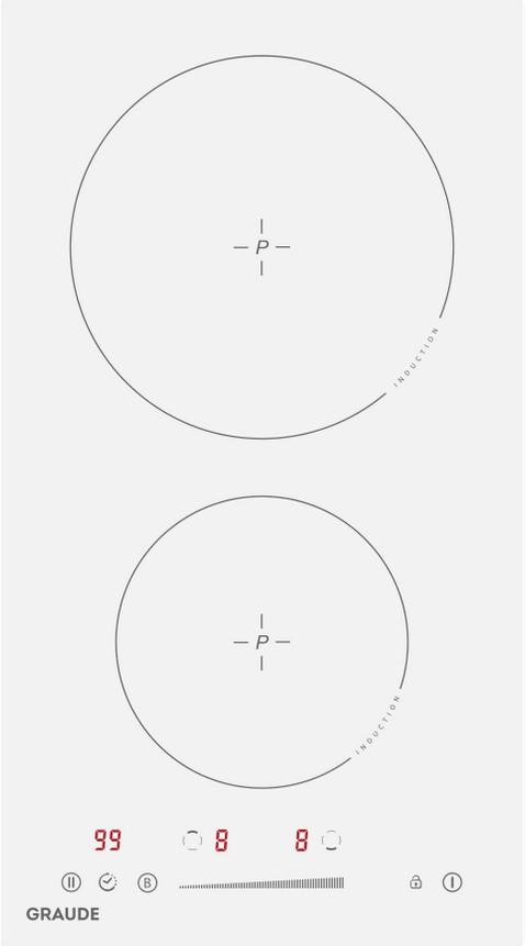 Индукционная варочная панель GRAUDE IK 30.1 W, фото 2