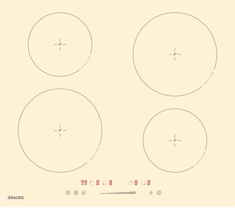 Индукционная варочная панель GRAUDE IK 60.0 AC, фото 2