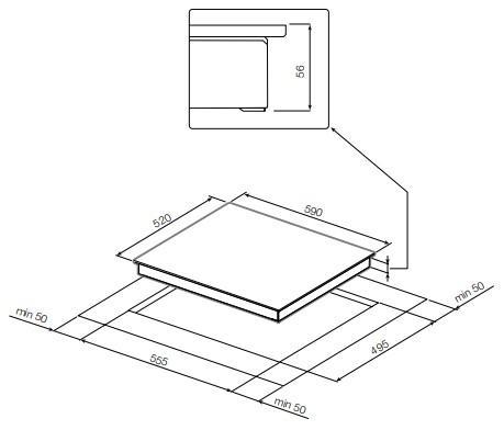 Индукционная варочная панель GRAUDE IK 60.0 AC, фото 5