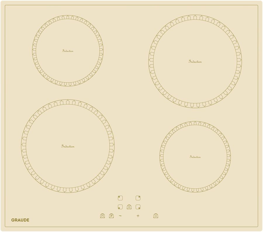 Индукционная варочная панель GRAUDE IK 60.0 KEL