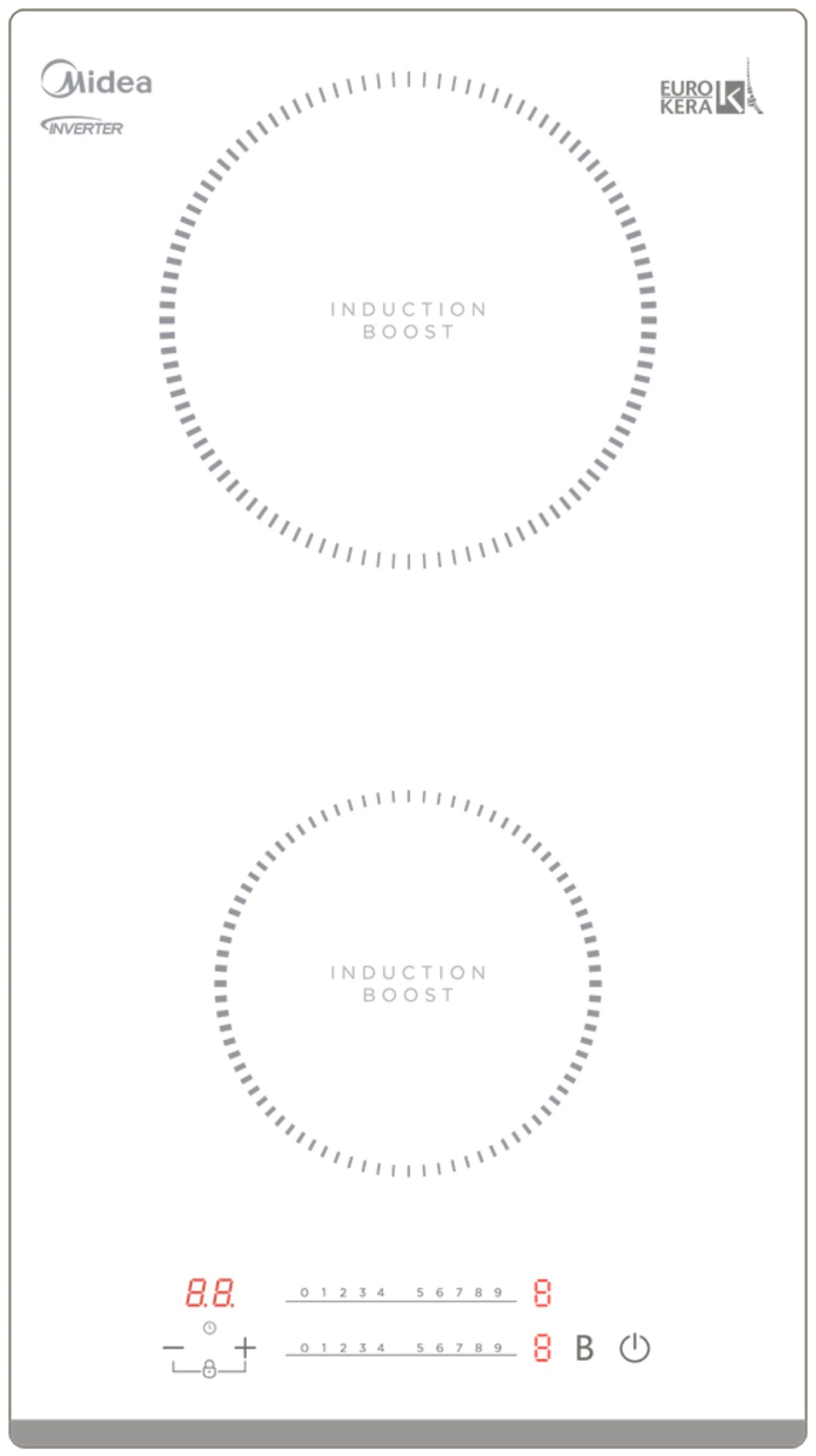 Индукционная варочная панель Midea MIH32730FW, фото 2