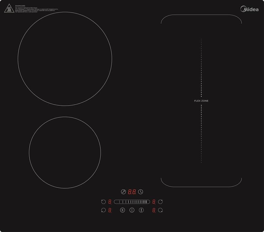 Индукционная варочная панель MIDEA MIH65700F, фото 2