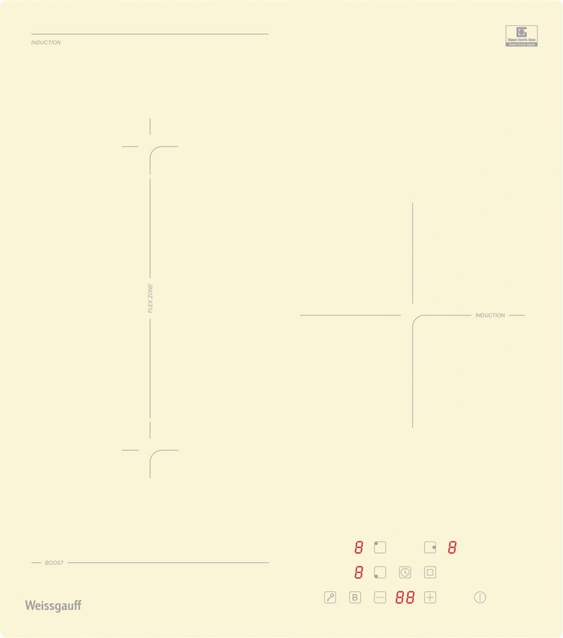 Индукционная варочная панель WEISSGAUFF HI 430 GFZ