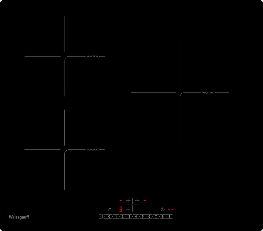 Индукционная варочная панель WEISSGAUFF HI 630 BSC