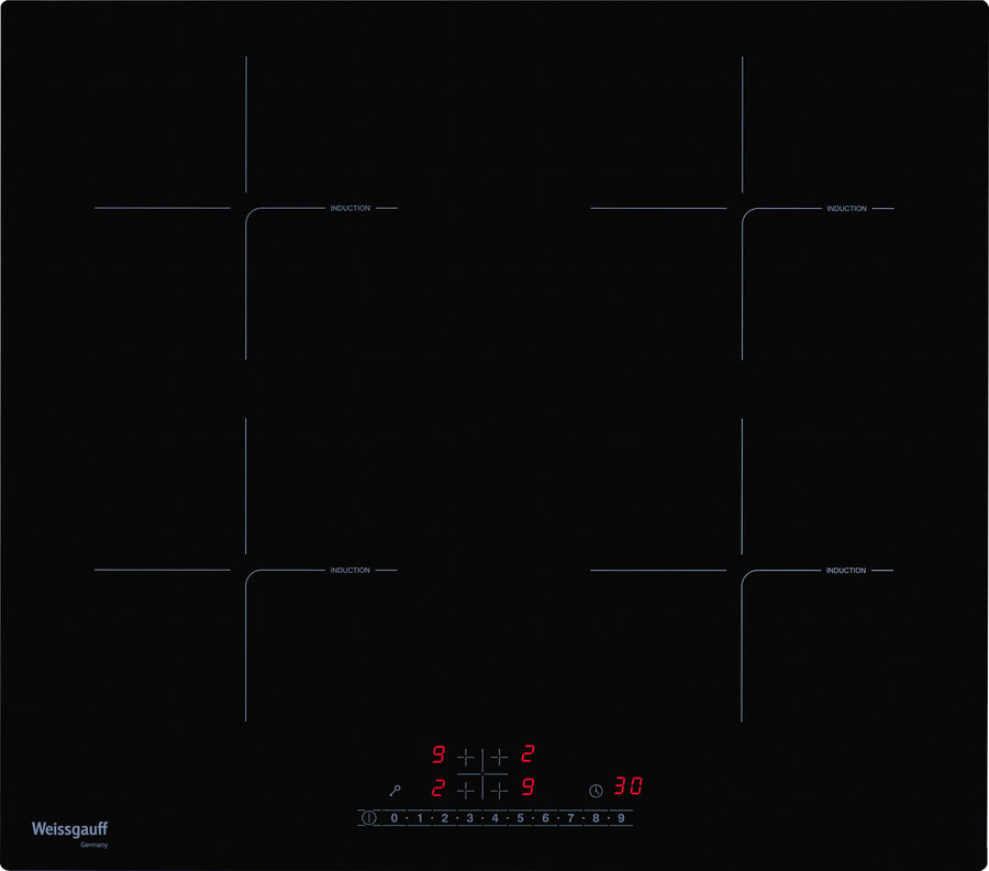 Индукционная варочная панель WEISSGAUFF HI 640 BSC