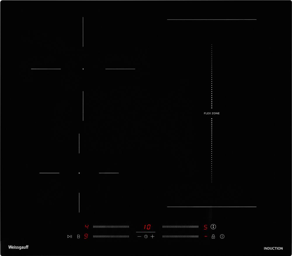 Индукционная варочная панель WEISSGAUFF INVERTER HI 643 BSCM FLEX