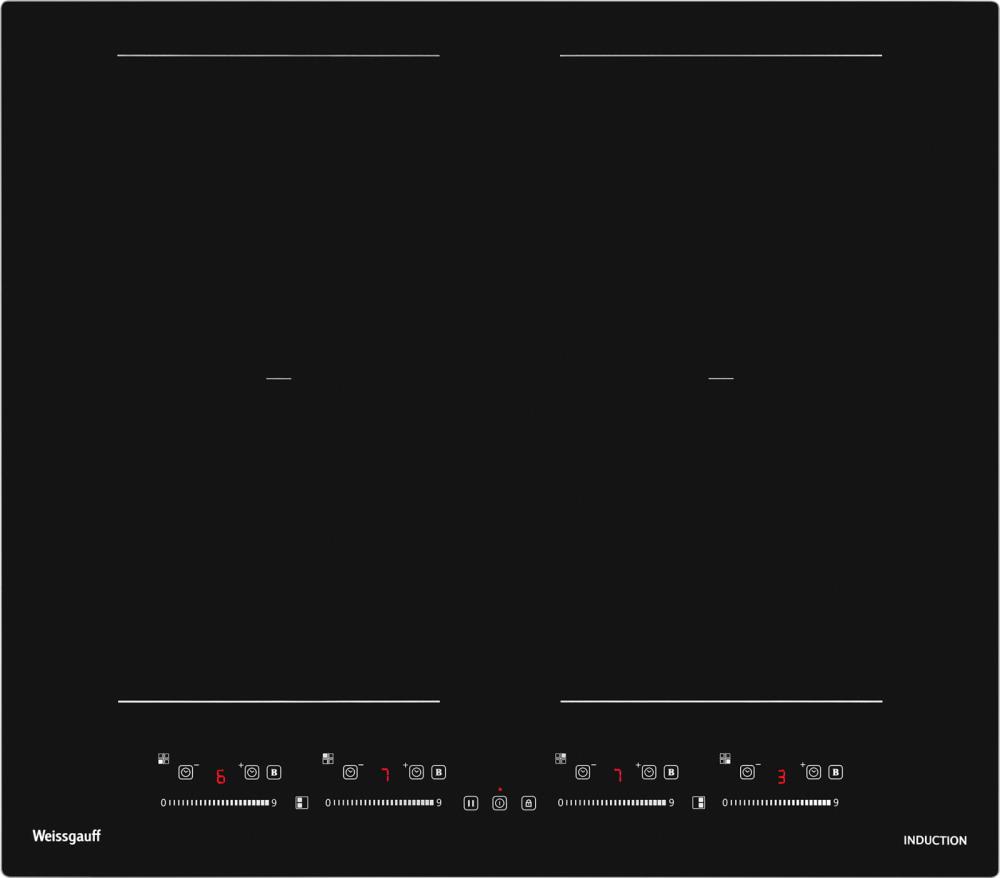 Индукционная варочная панель WEISSGAUFF INVERTER HI 644 FLEX PREMIUM