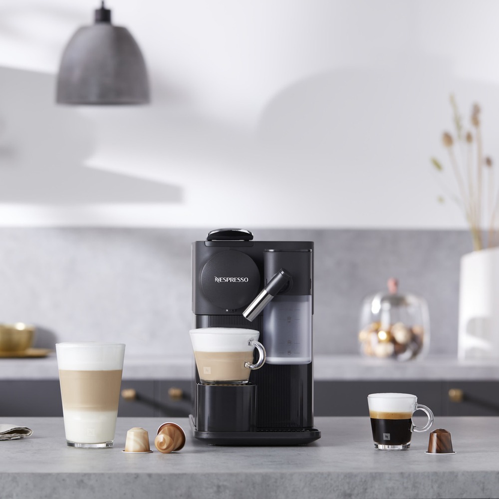 Капсульная кофемашина Delonghi EN510.B Lattissima One Evo, фото 4