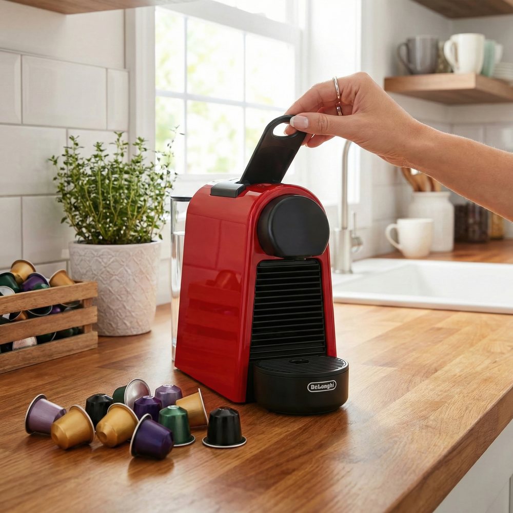 Капсульная кофемашина Delonghi EN85.R Essenza Mini, фото 7