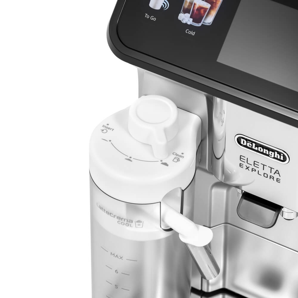 Кофемашина De'Longhi Eletta Explore ECAM 450.55, серебристый/черный, фото 12
