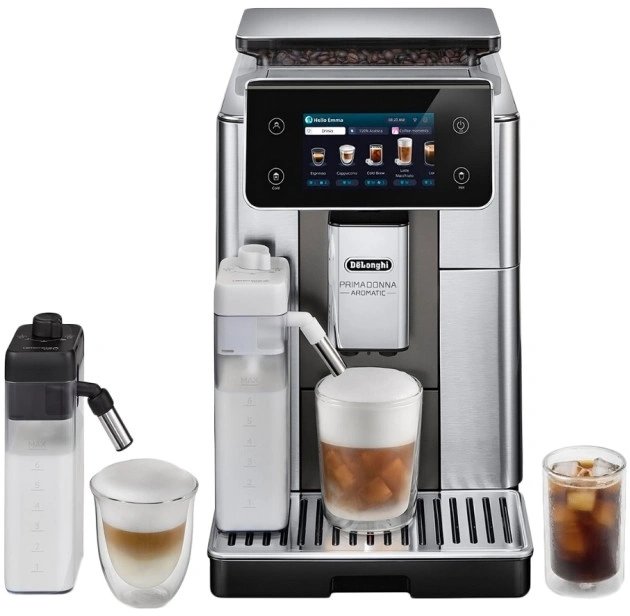 Кофемашина Delonghi ECAM630.75.TM черный/серебристый, фото 3