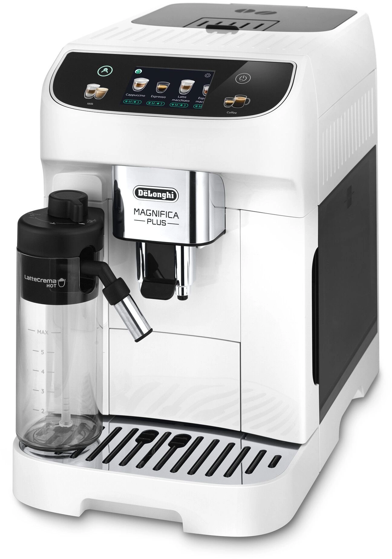 Кофемашина Delonghi Magnifica Plus ECAM320.60.W белый/черный