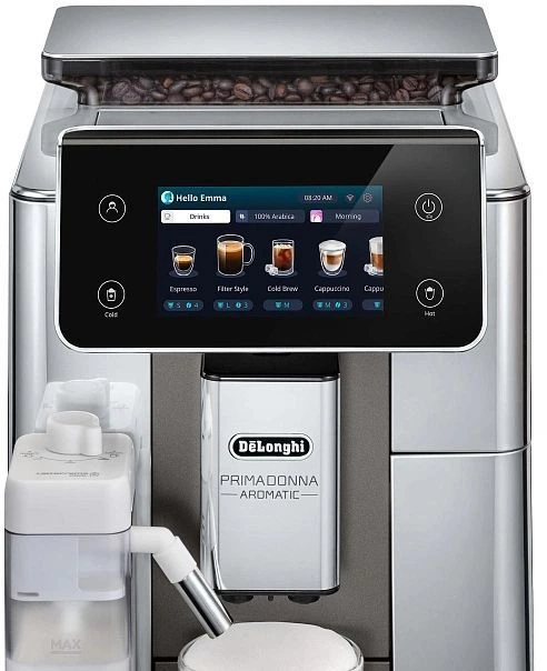 Кофемашина Delonghi Primadonna Aromatic ECAM630.75.TSM, фото 4