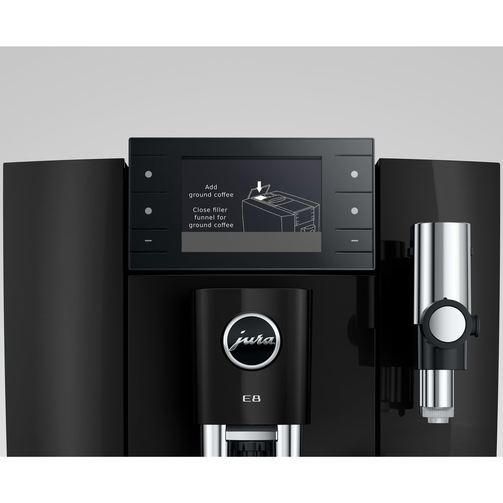 Кофемашина Jura E8 Piano Black (15745), превью предыдущего фото