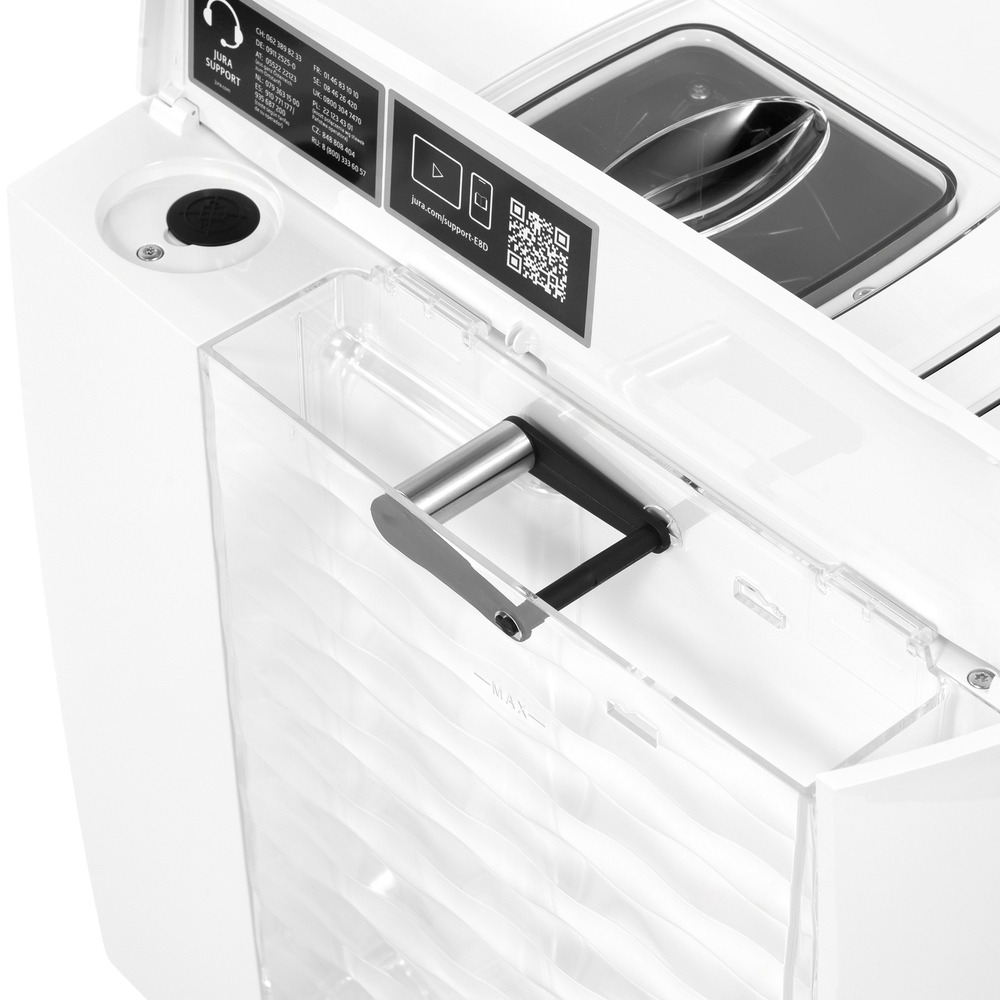 Кофемашина Jura E8 Piano White (15747), фото 11