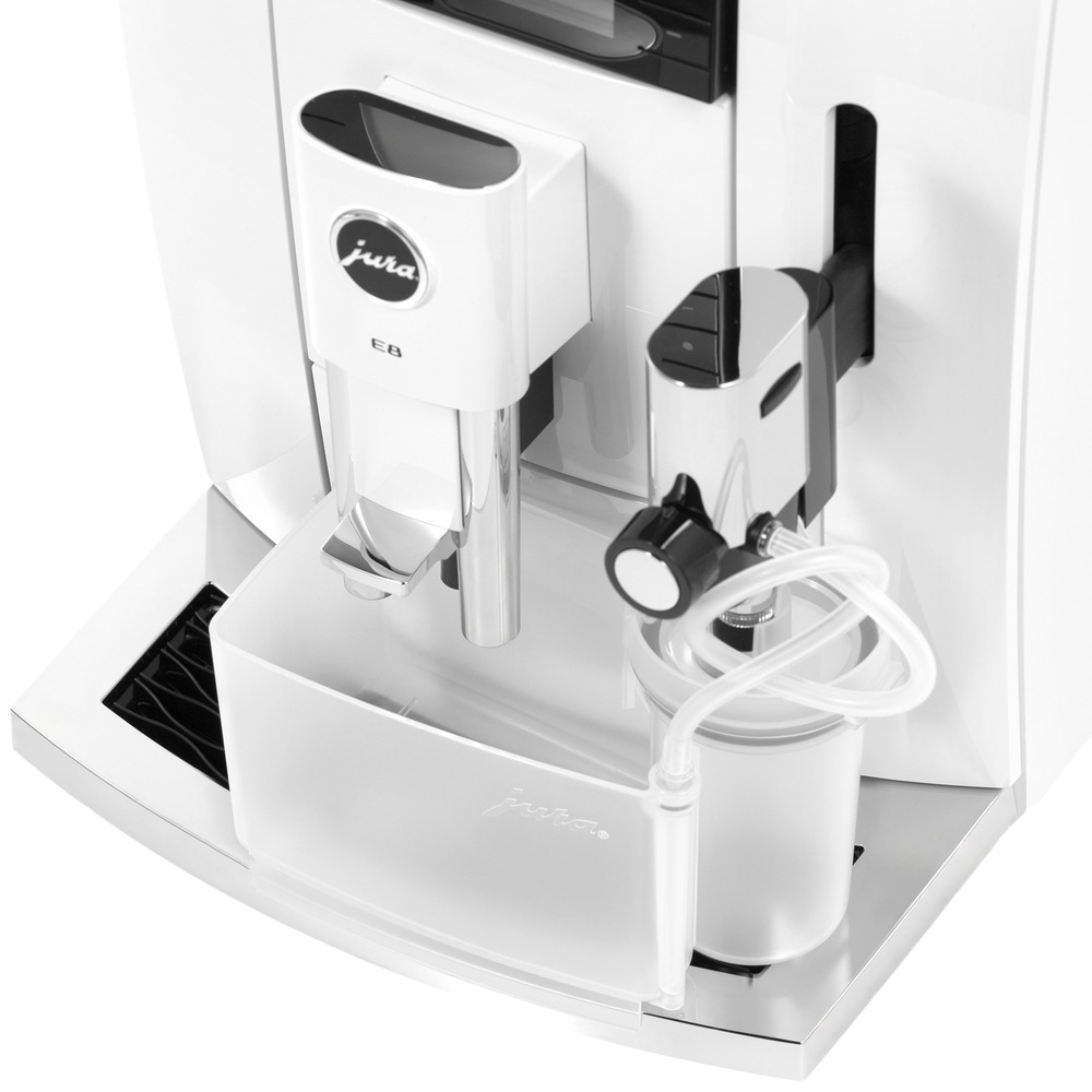Кофемашина Jura E8 Piano White (15747), фото 6