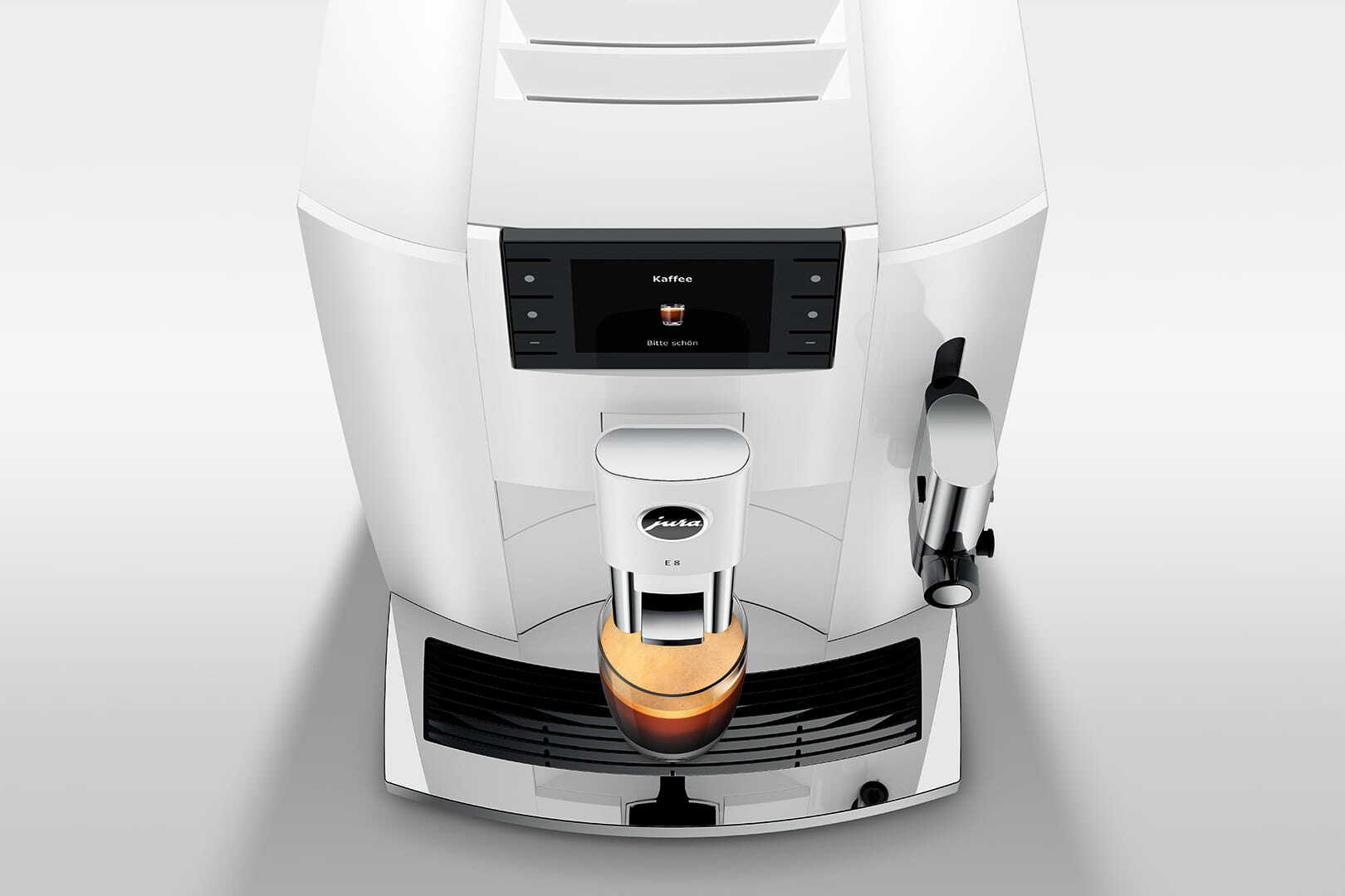 Кофемашина Jura E8 Piano White EC (15585), фото 4