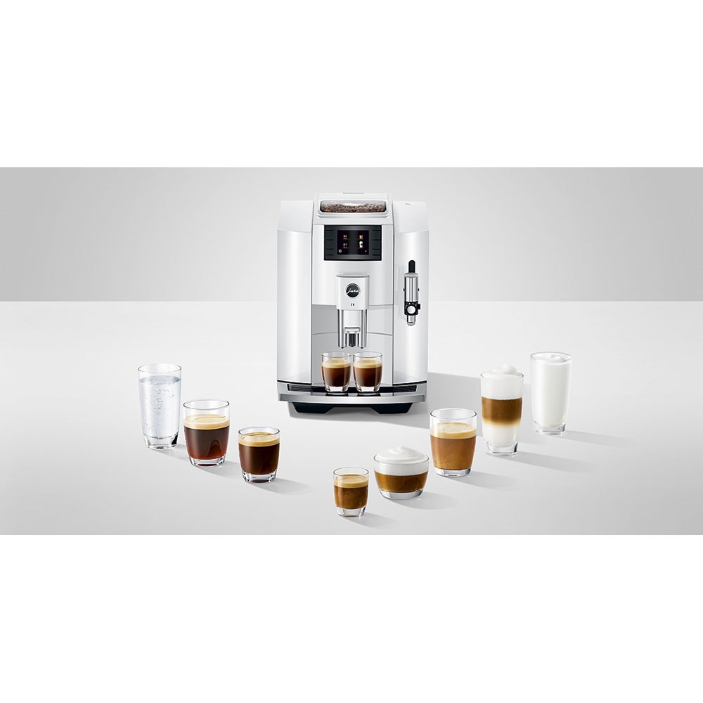 Кофемашина Jura E8 piano white, фото 14