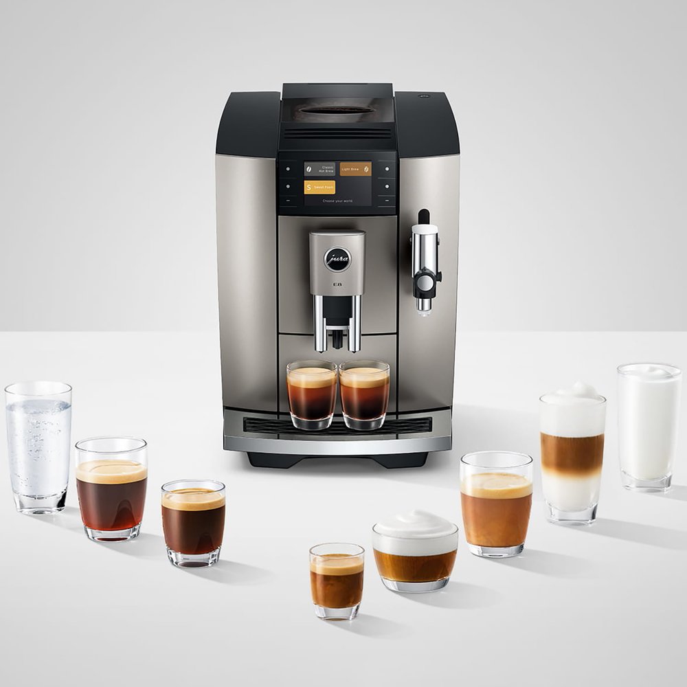 Кофемашина Jura E8 полуночное серебро (15712), фото 8