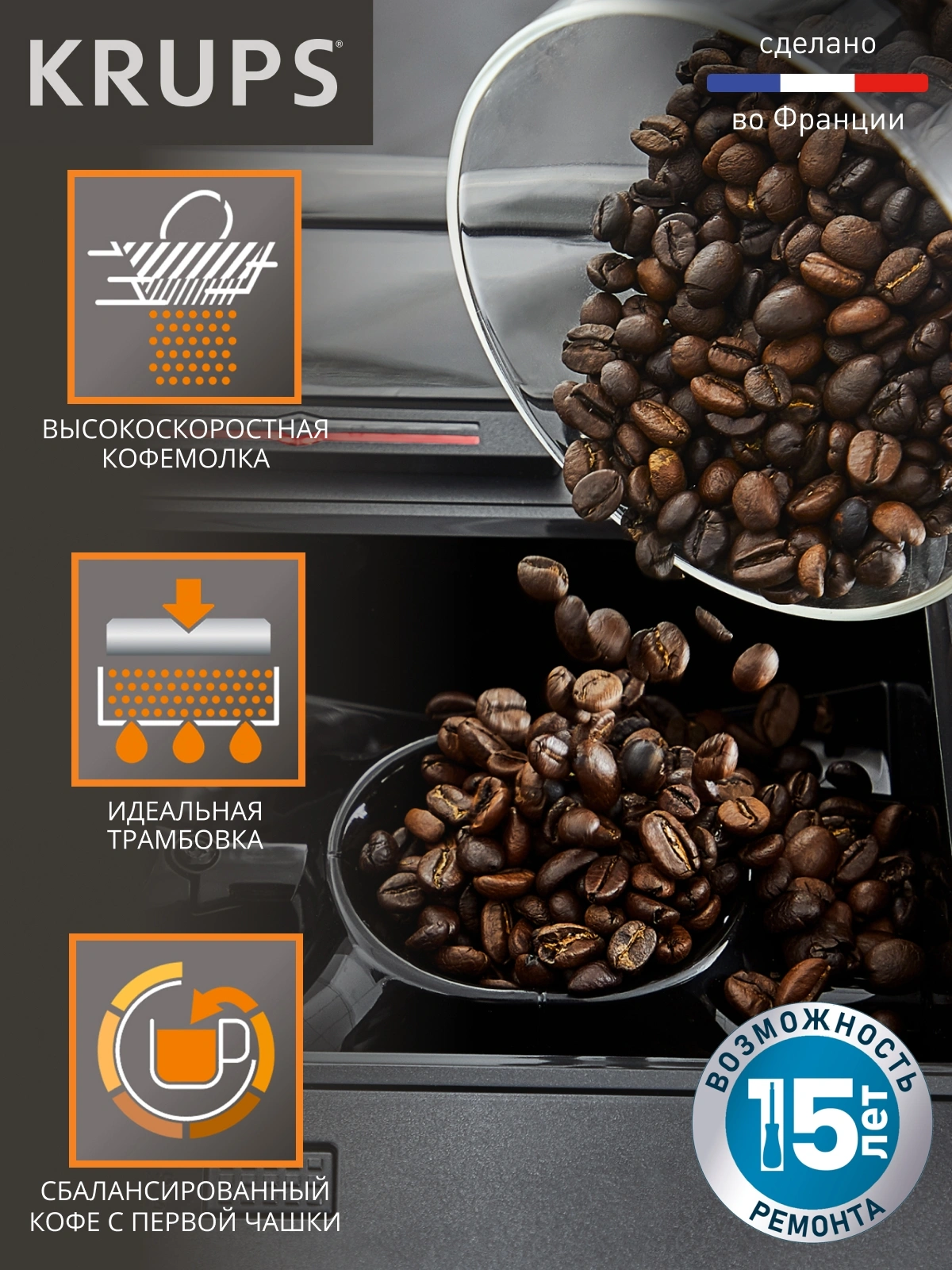 Кофемашина Krups Essential EA870810, фото 15