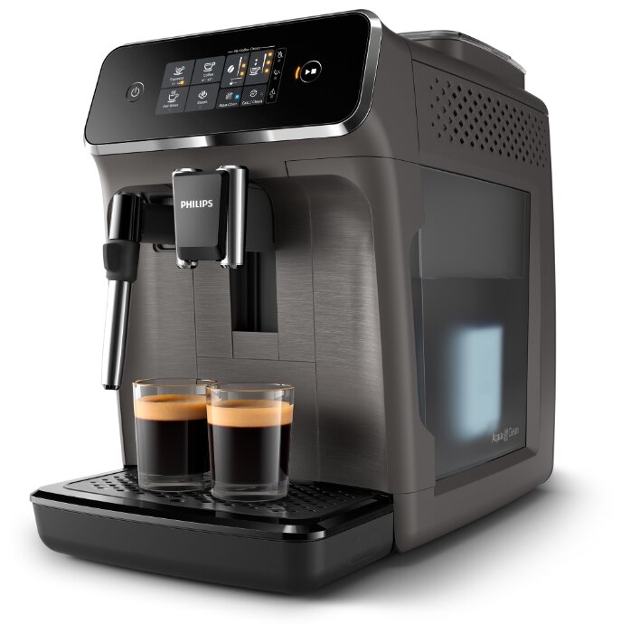 Кофемашина Philips EP2224 Series 2200, черный/темно-серый