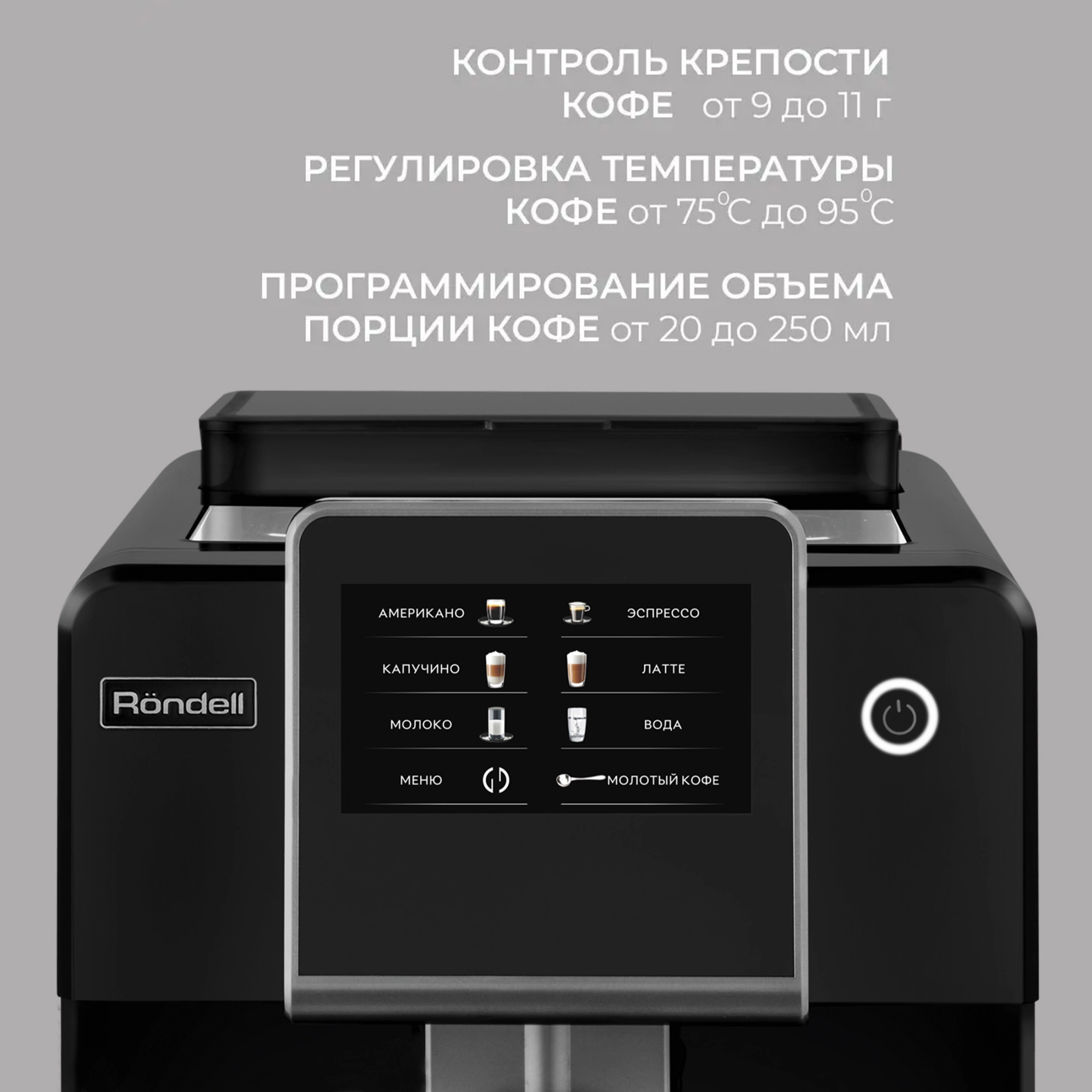Кофемашина Rondell RDE-1110, фото 10
