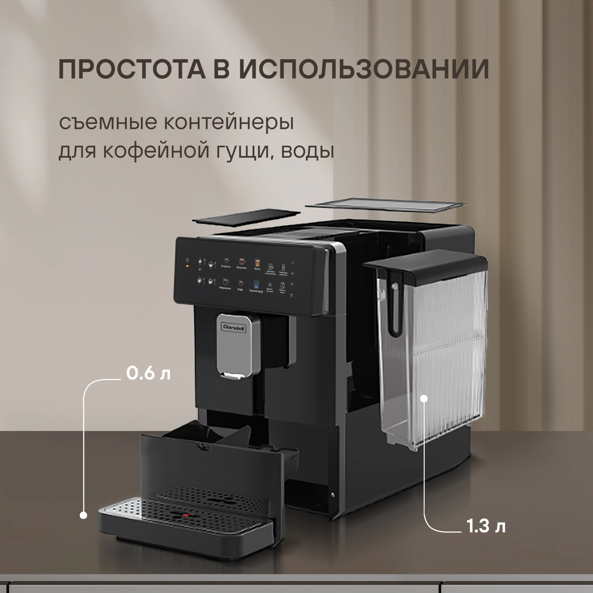 Кофемашина Rondell RDE-1115, фото 30