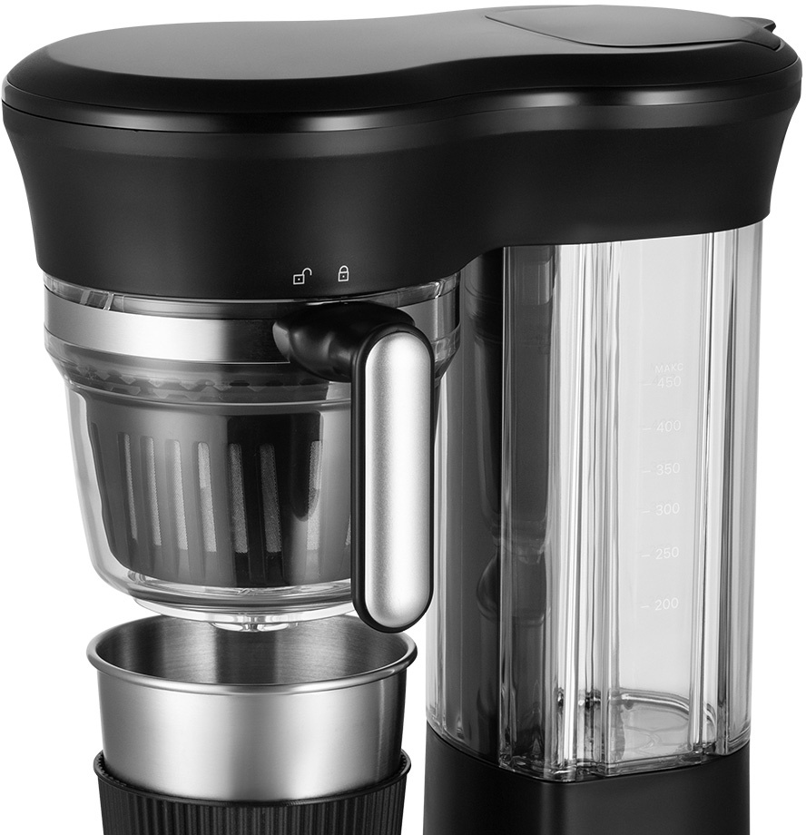 Кофеварка капельная Kitfort КТ-7141 черный/нержавеющая сталь, фото 7