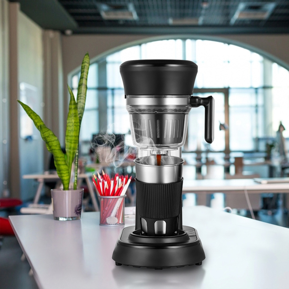 Кофеварка капельная Kitfort КТ-7141 черный/нержавеющая сталь, фото 8