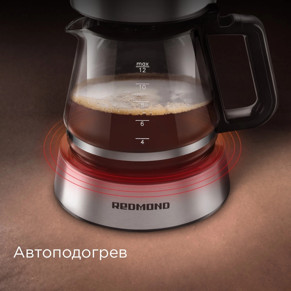Кофеварка капельная Redmond CM700, фото 6