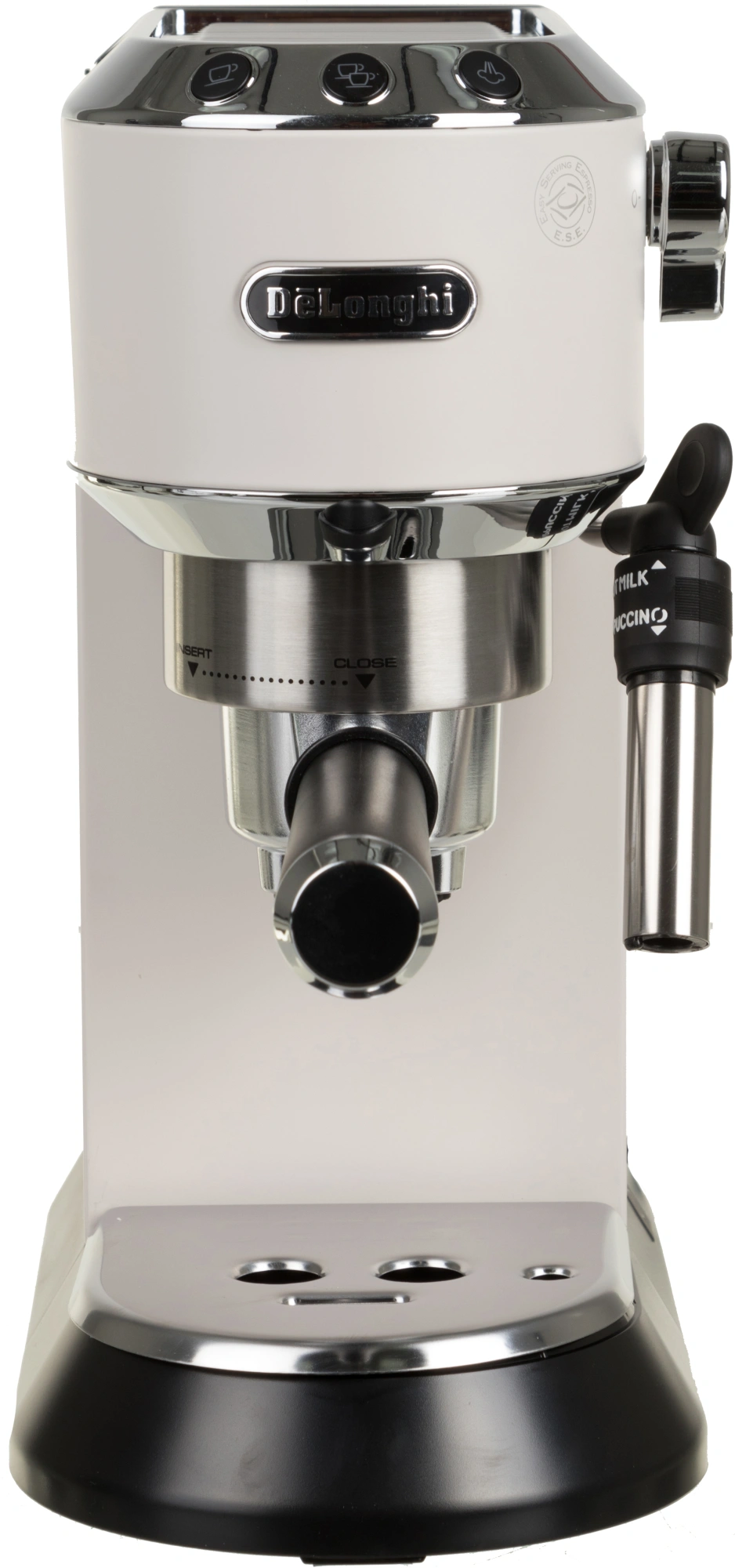 Кофеварка рожковая Delonghi EC685.W белый, фото 8