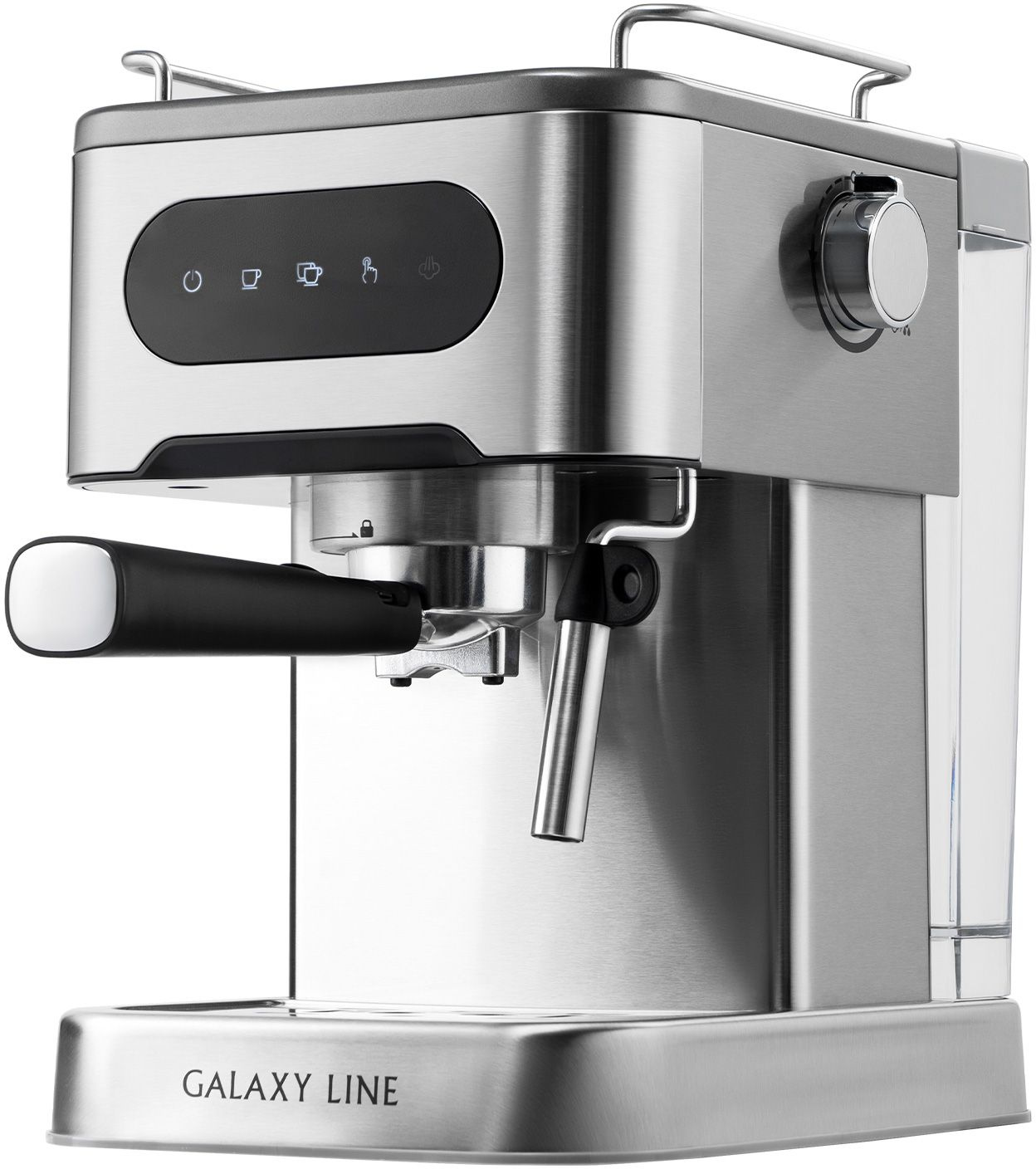 Кофеварка рожковая Galaxy Line GL 0761 серебристый, превью следующего фото