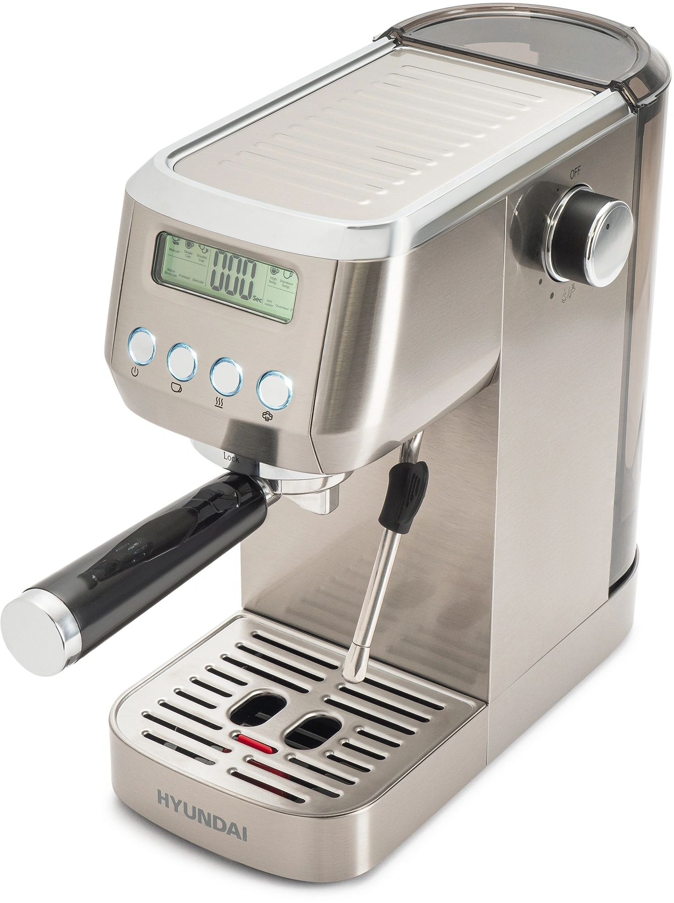 Кофеварка рожковая Hyundai HEM-9990, фото 5