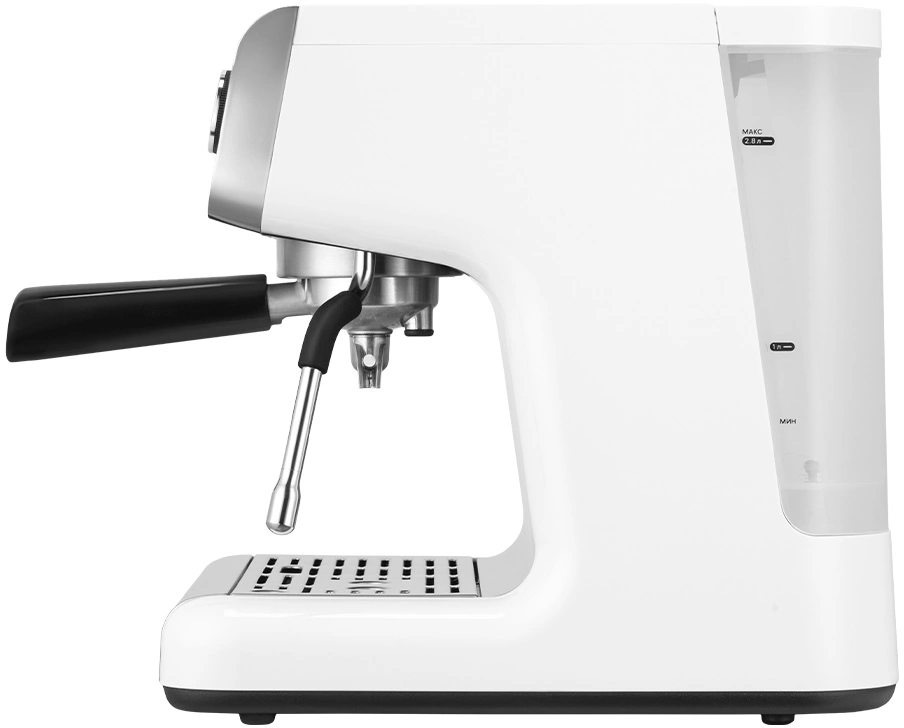 Кофеварка рожковая Kitfort КТ-7170 серебристый/черный, фото 5