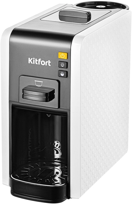 Кофеварка рожковая Kitfort КТ-7467 белый/черный