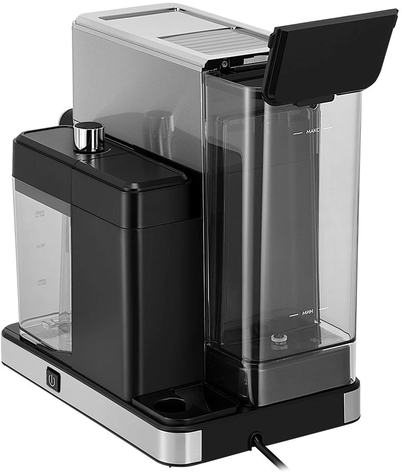 Кофеварка рожковая Kitfort КТ-7693 нержавеющая сталь/черный, фото 4