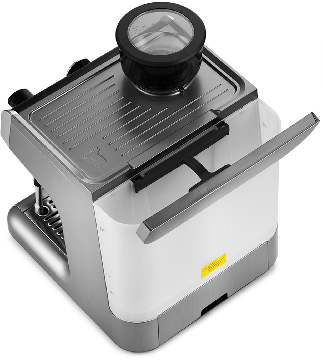 Кофеварка рожковая Kitfort КТ-789 серебристый, фото 9